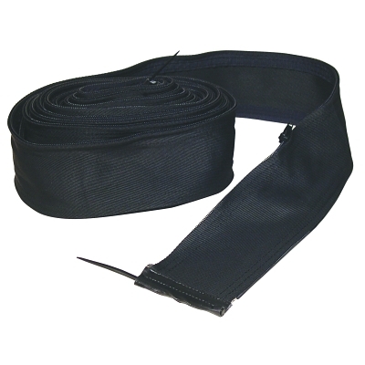 BW CABLE COVER W/ZIPPER BLACK NYLON 3
